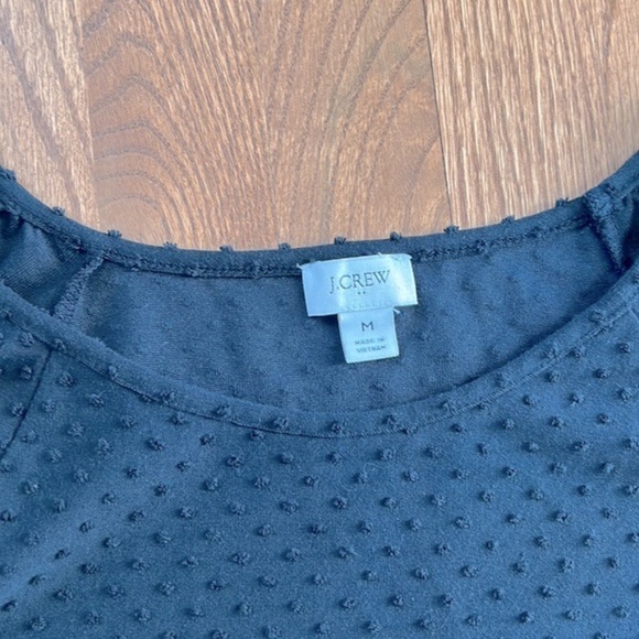 J. Crew Bubble Sleeve Tiered Smock Dress size M - Picture 3 of 5